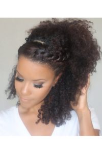 The Muse Salon Northampton -- Afro Style Double Twisted Pony